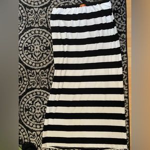 Floor Length Striped Skirt - Joe Fresh size Large